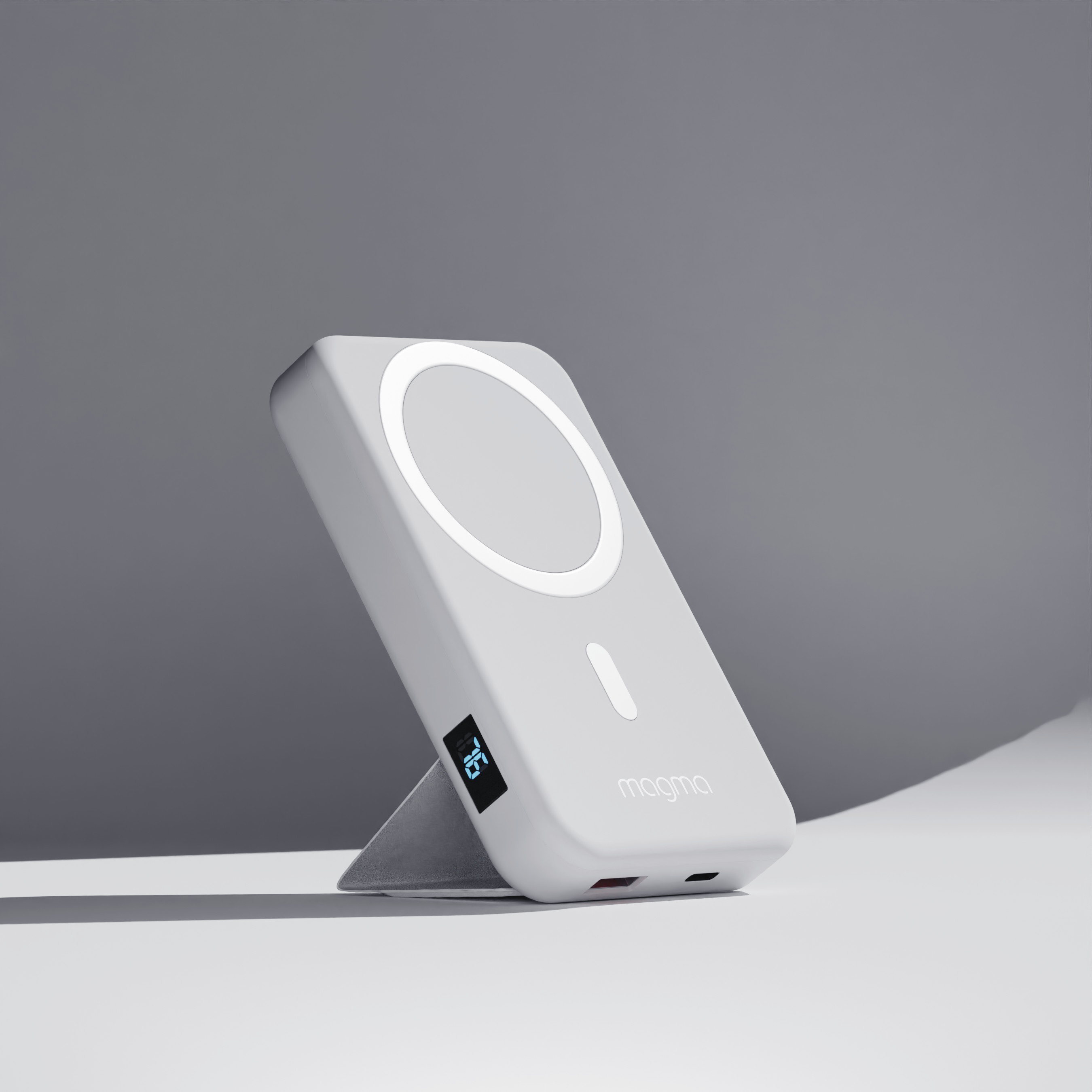 Batterie Portable à Induction | Support Intelligent